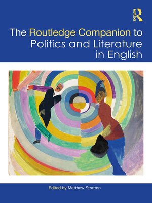 cover image of The Routledge Companion to Politics and Literature in English